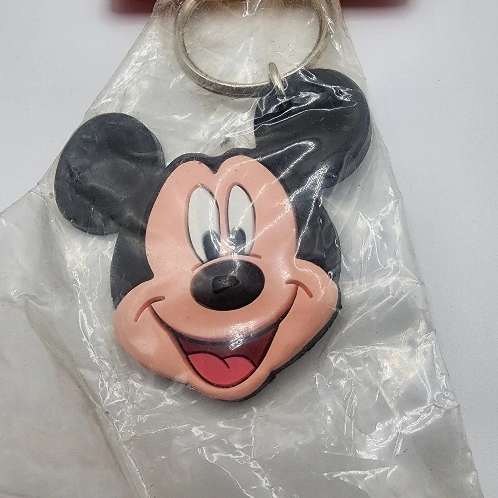 Vintage Disney Mickey Mouse Head House Car Key Holder Mickey Mouse Works Cartoon